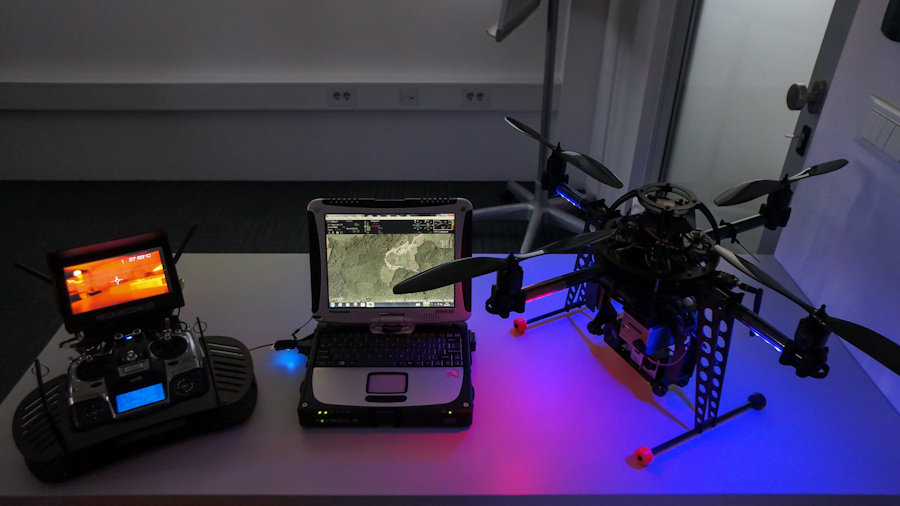 thermal IR drone
